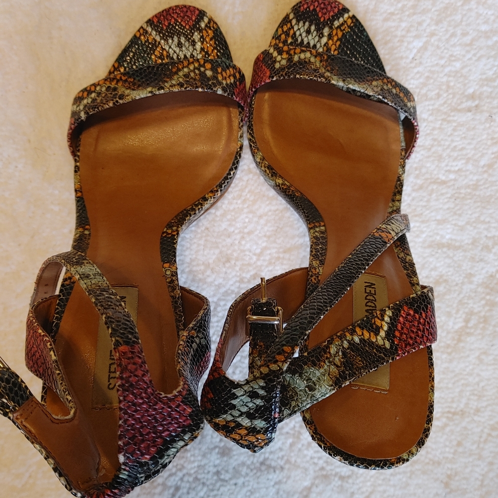 Steve Madden Snakeskin Heels